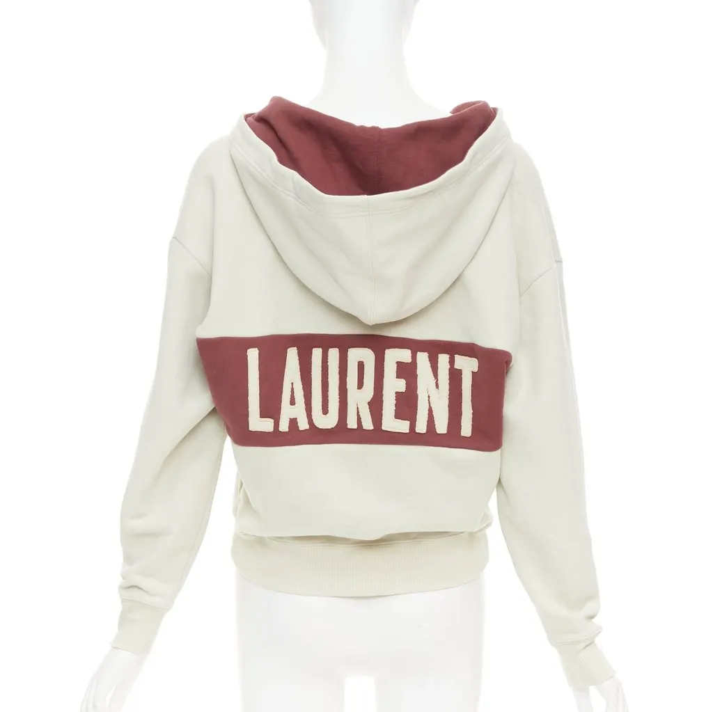 Saint Laurent Khaki Cotton Knitwear Khaki Cotton Very good - Back View