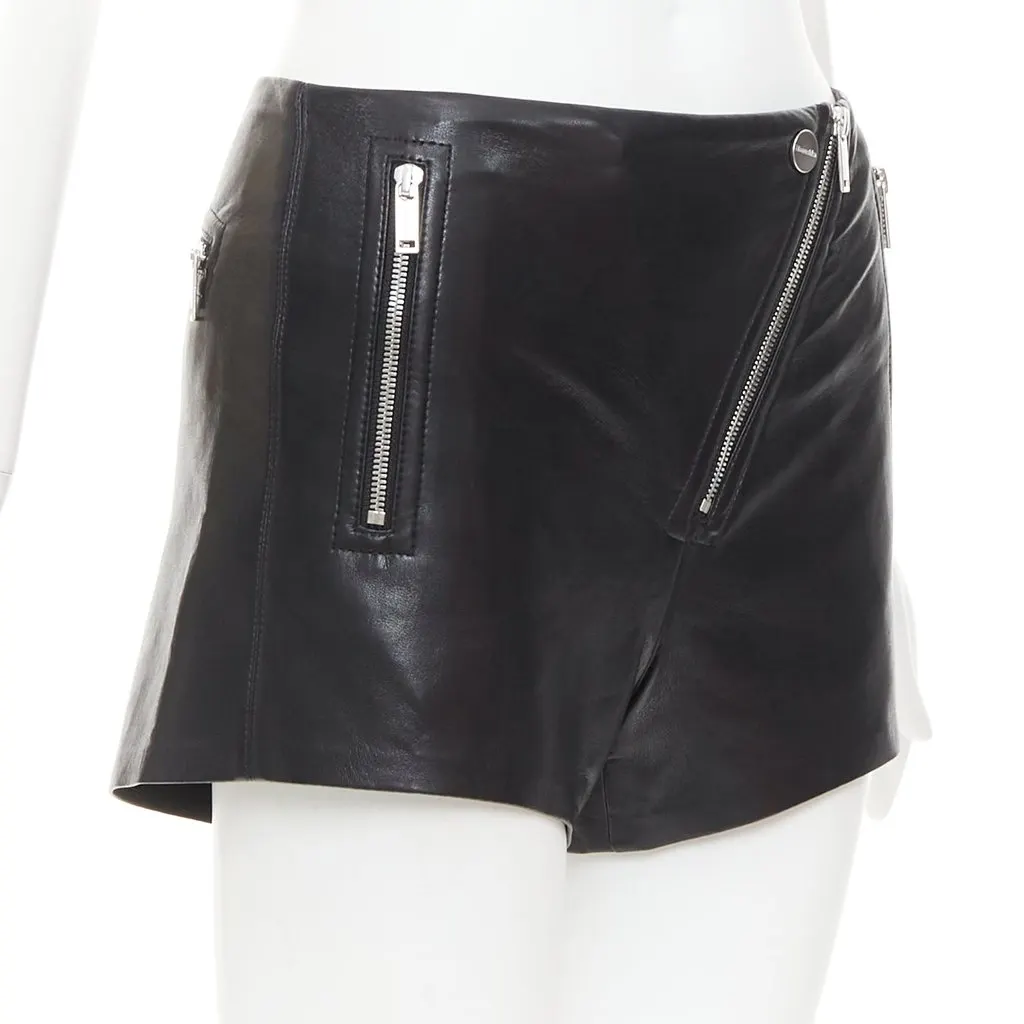 Nanushka Black Polyester Shorts Black Polyester Very good - Inside View