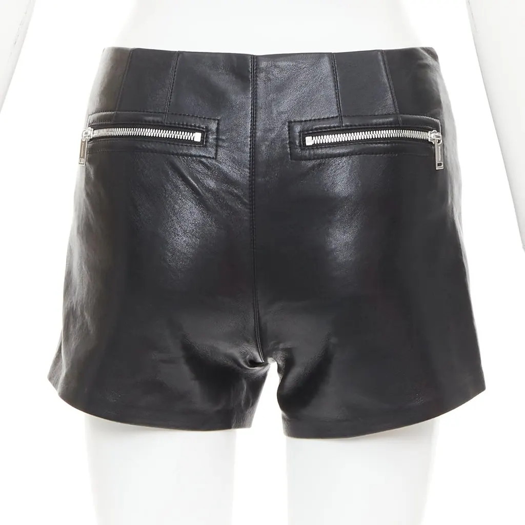 Nanushka Black Polyester Shorts Black Polyester Very good - Box View