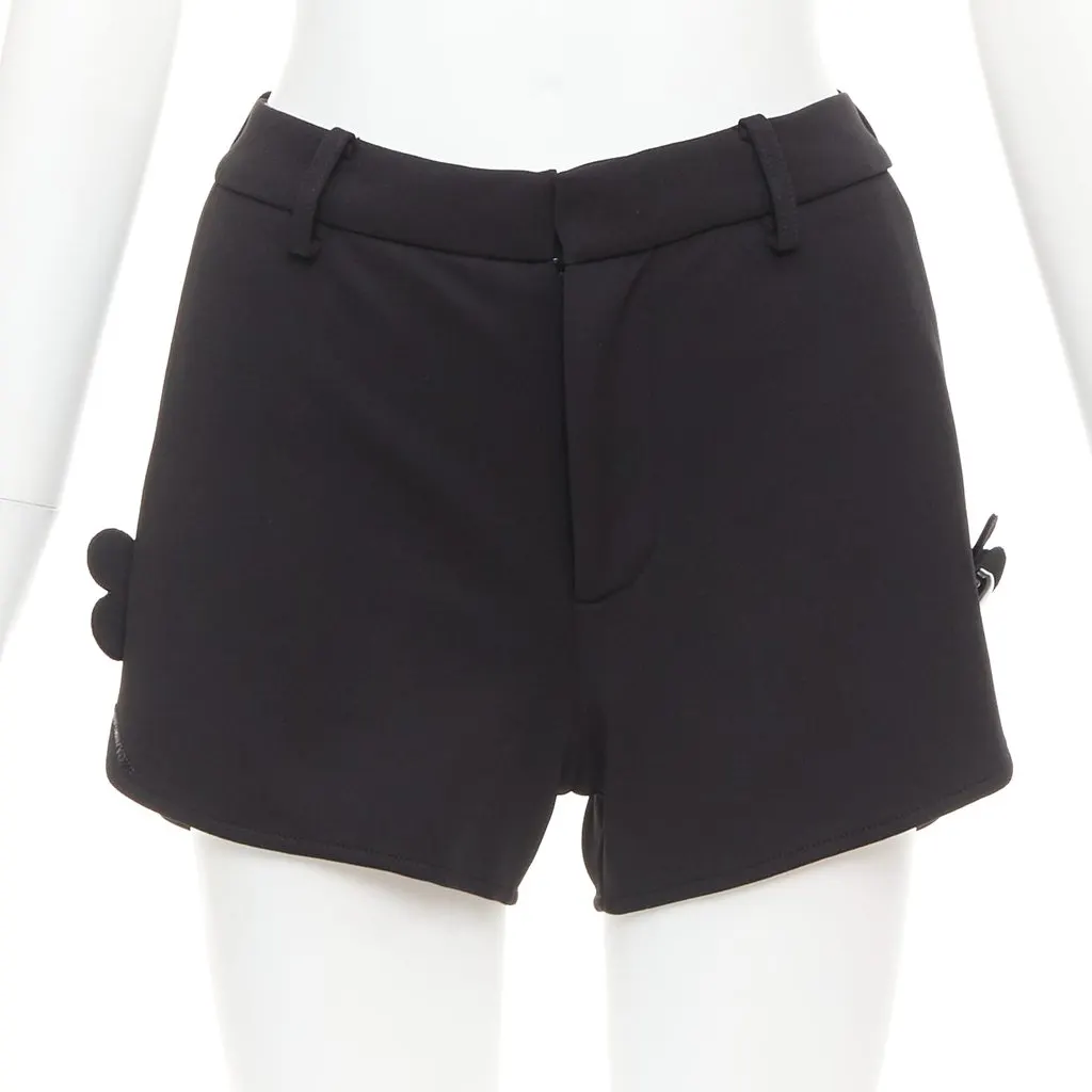 Shushu Tong Slit Shorts Black Polyester Very good - Inside View