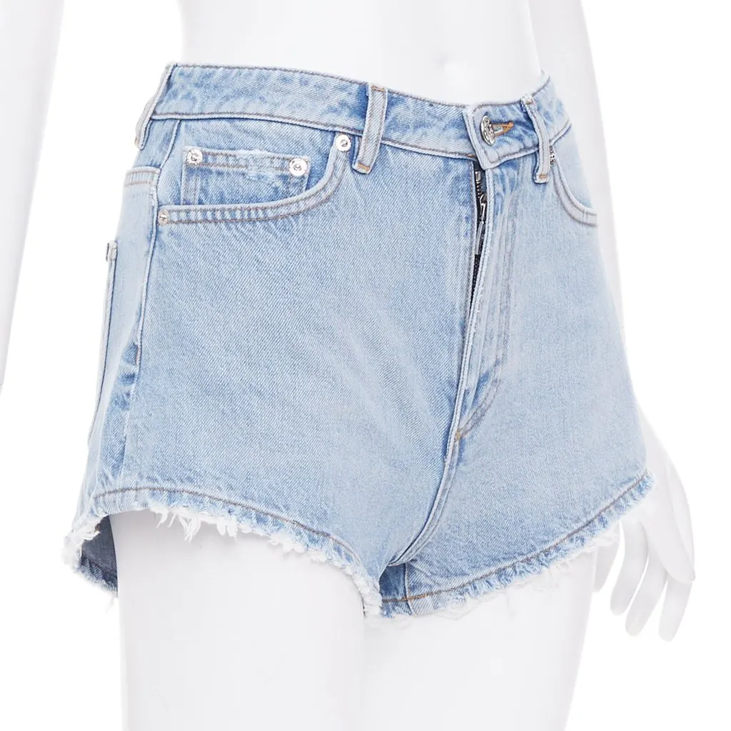 Dolce & Gabbana Blue Denim Shorts Blue Denim Very good - Inside View