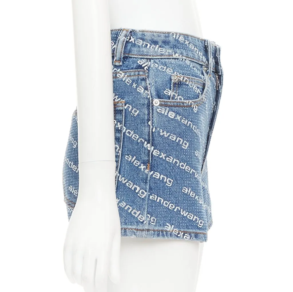 Alexander Wang Bite Blue Denim Very good - Model View