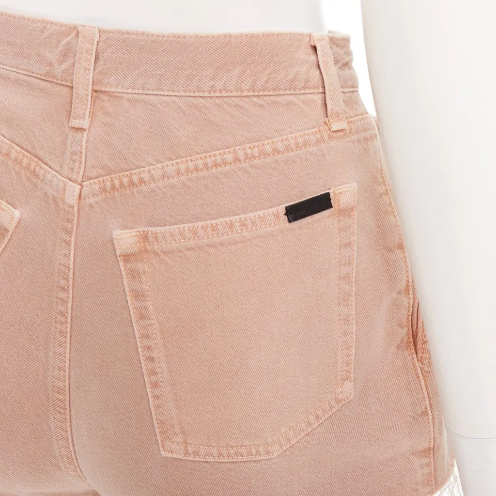 Saint Laurent Beige Cotton Shorts Beige Cotton Very good - Back View