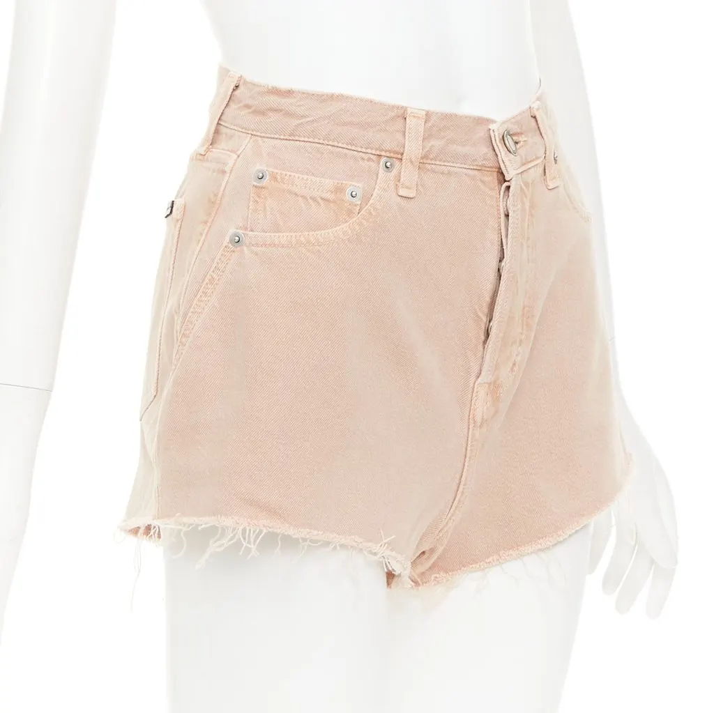 Saint Laurent Beige Cotton Shorts Beige Cotton Very good - Inside View