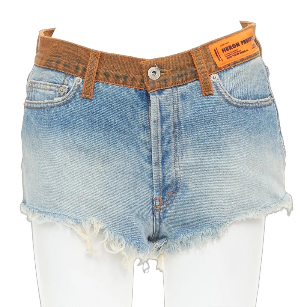 Heron Preston HWYC002E20DEN0014000 Blue Denim Very good - Front View