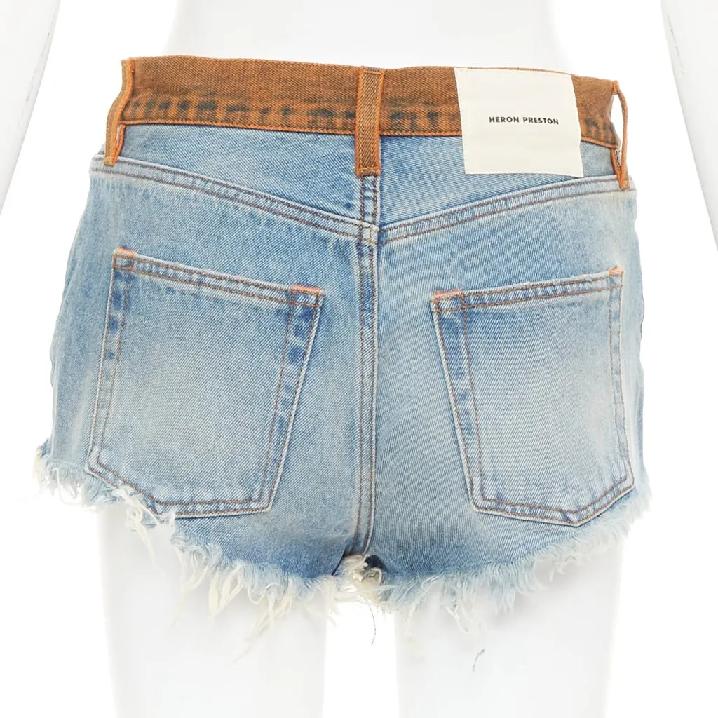 Heron Preston HWYC002E20DEN0014000 Blue Denim Very good - Box View