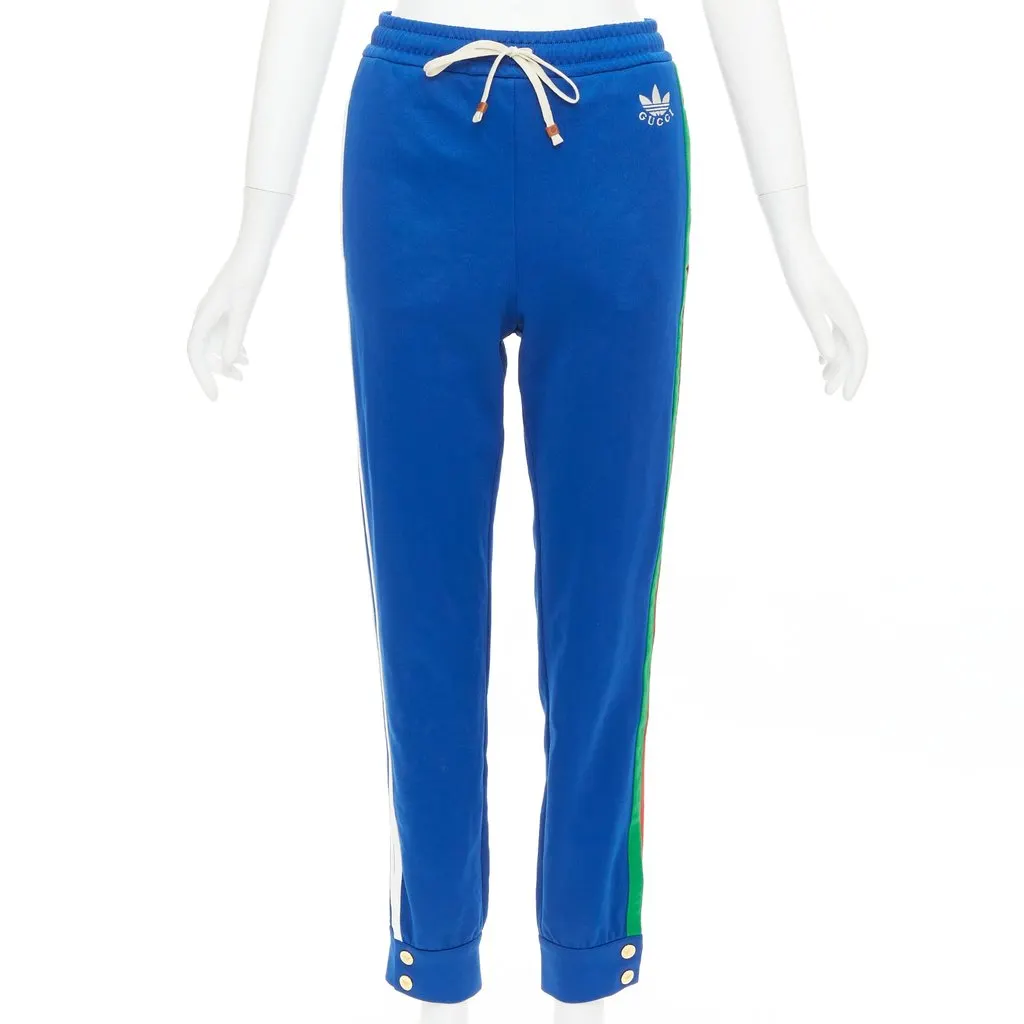 Gucci Blue Polyester Trouser Blue Polyester Very good - Inside View