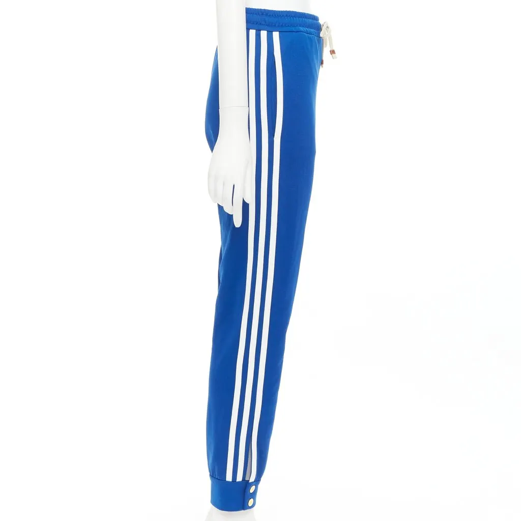 Gucci Blue Polyester Trouser Blue Polyester Very good - Model View