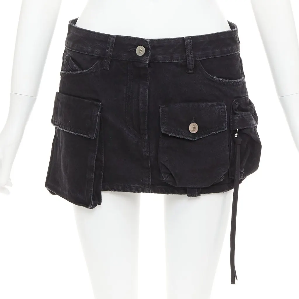 ATTICO Fay Black Cotton Very good - Front View