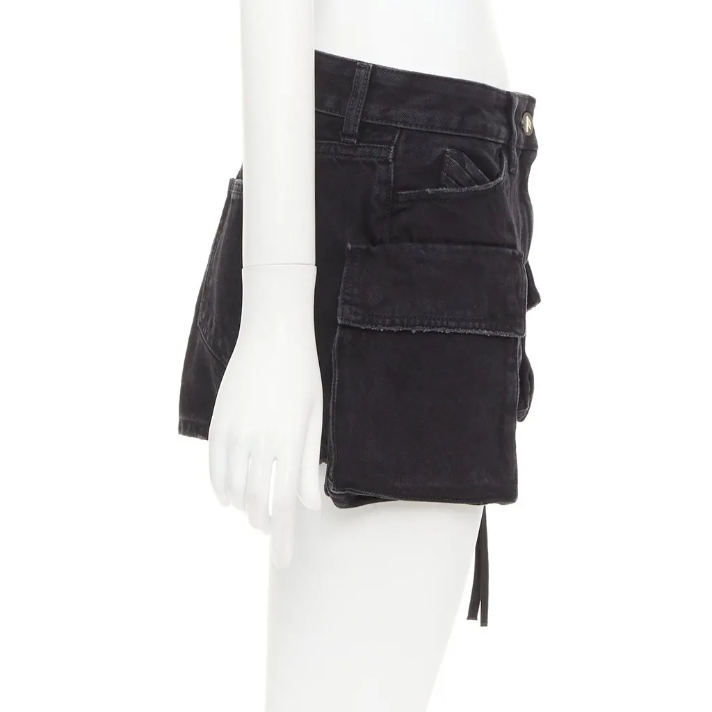 ATTICO Fay Black Cotton Very good - Model View