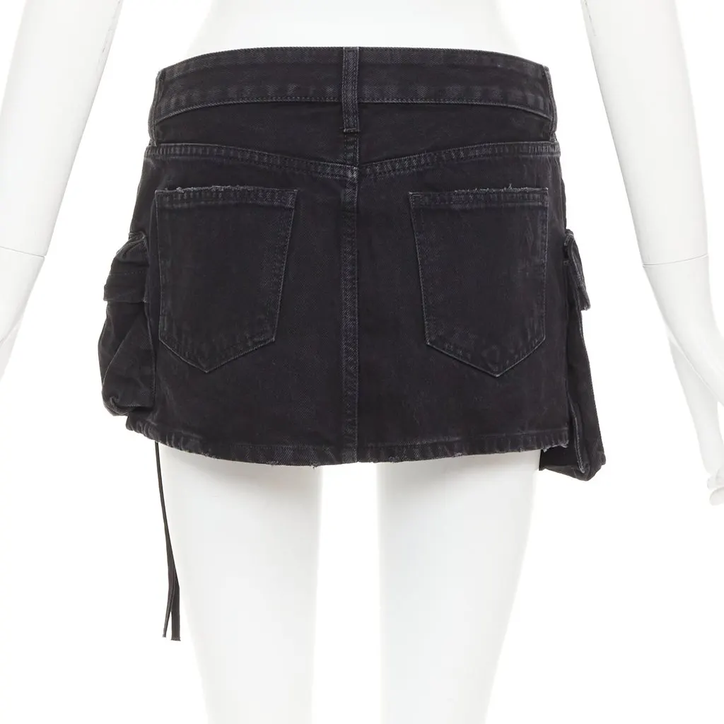 ATTICO Fay Black Cotton Very good - Box View
