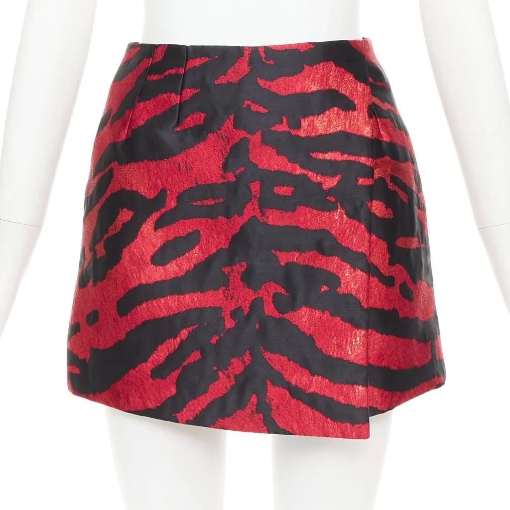 Dolce & Gabbana Black Polyester Skirt Black Polyester Very good - Front View