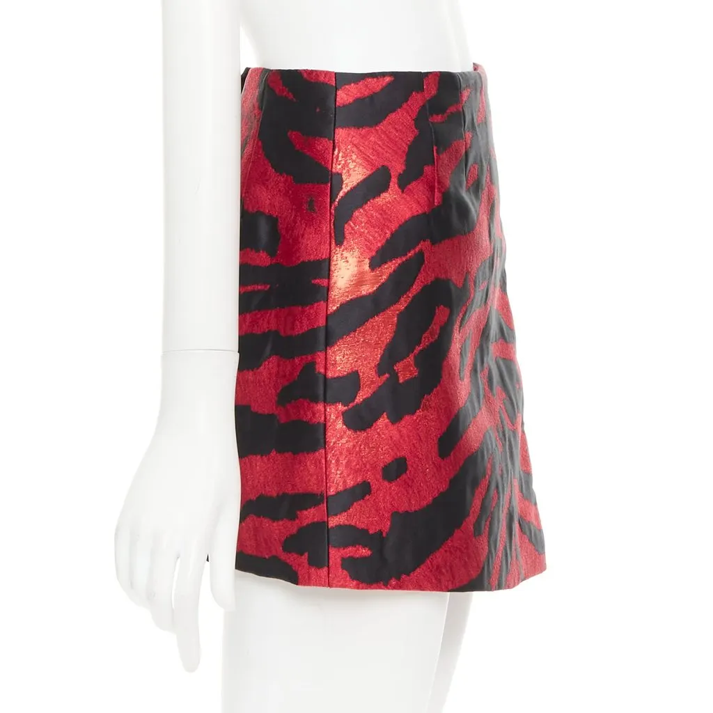 Dolce & Gabbana Black Polyester Skirt Black Polyester Very good - Model View
