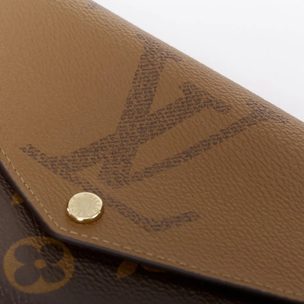 Louis Vuitton Sarah portefeuille Brown Canvas Very good - Box View