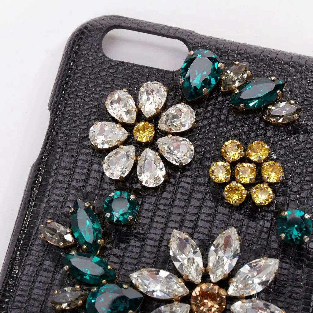 Dolce & Gabbana Iphone 6 Black Leather Fair - Model View