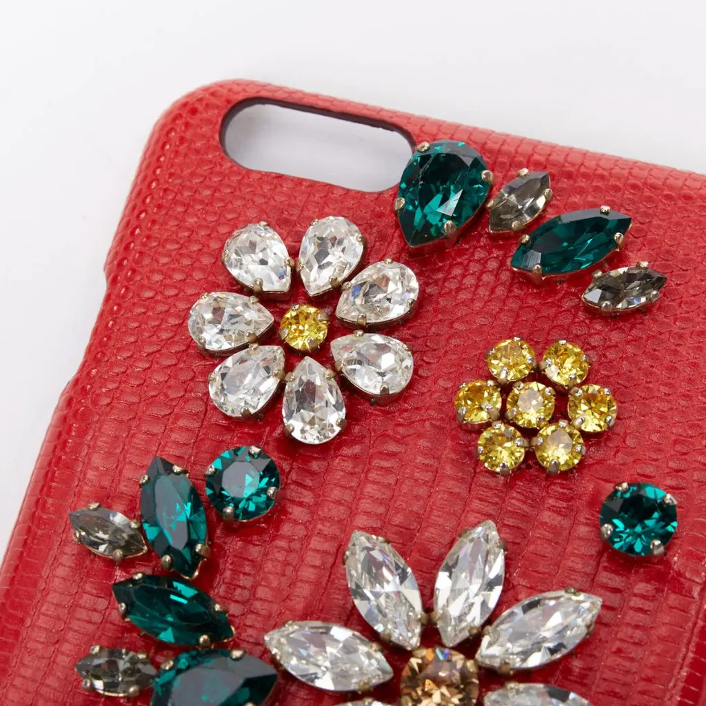 Dolce & Gabbana Iphone 6 case Red Leather Very good - Inside View