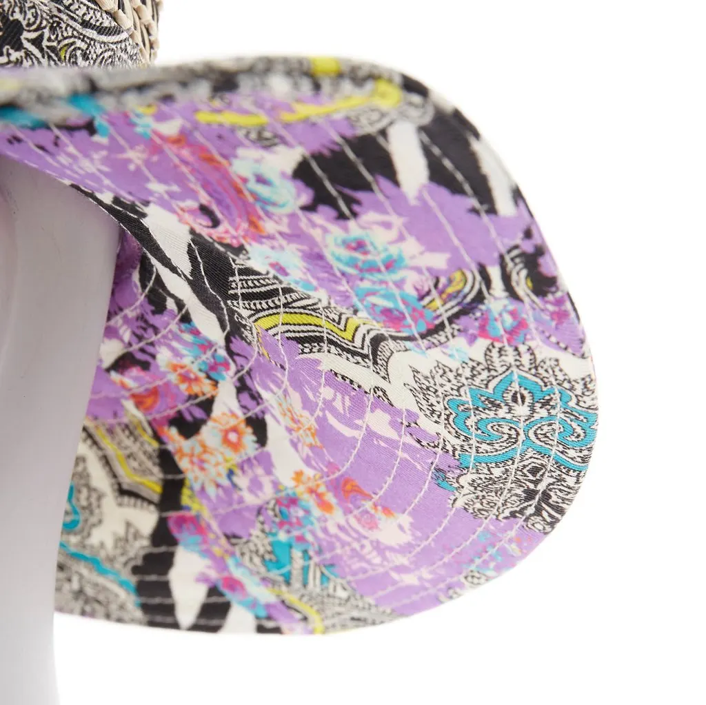 Etro Purple Hats Purple Rattan Never worn, with tag - Back View