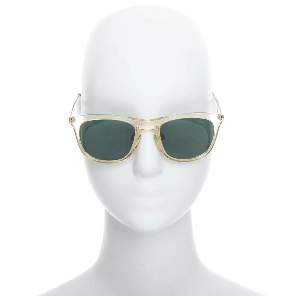 Maison Martin Margiela MMM06LBR Silver Plastic Fair - Front View