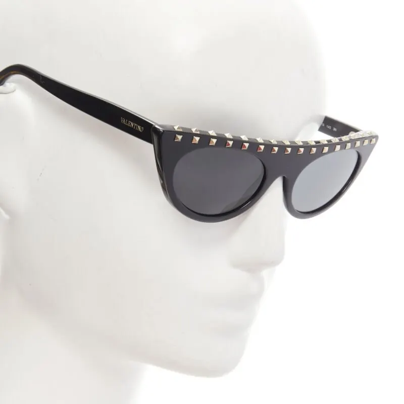 Valentino VA4018 Black Acetate Very good - Back View