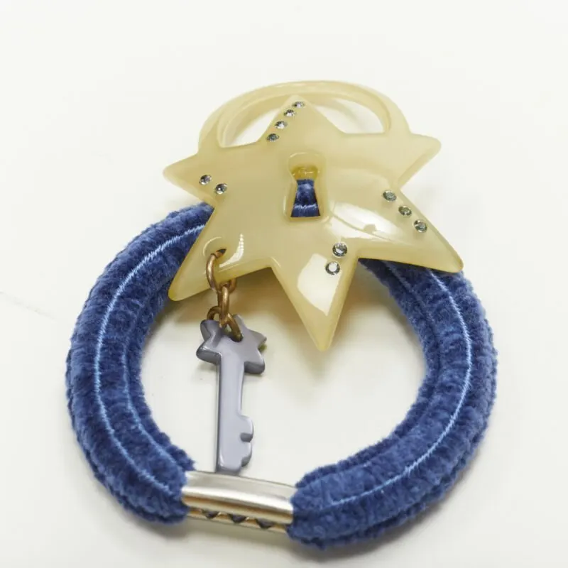 Unsigned Lock Hair Clips MultiColor Plastic Never worn - Back View