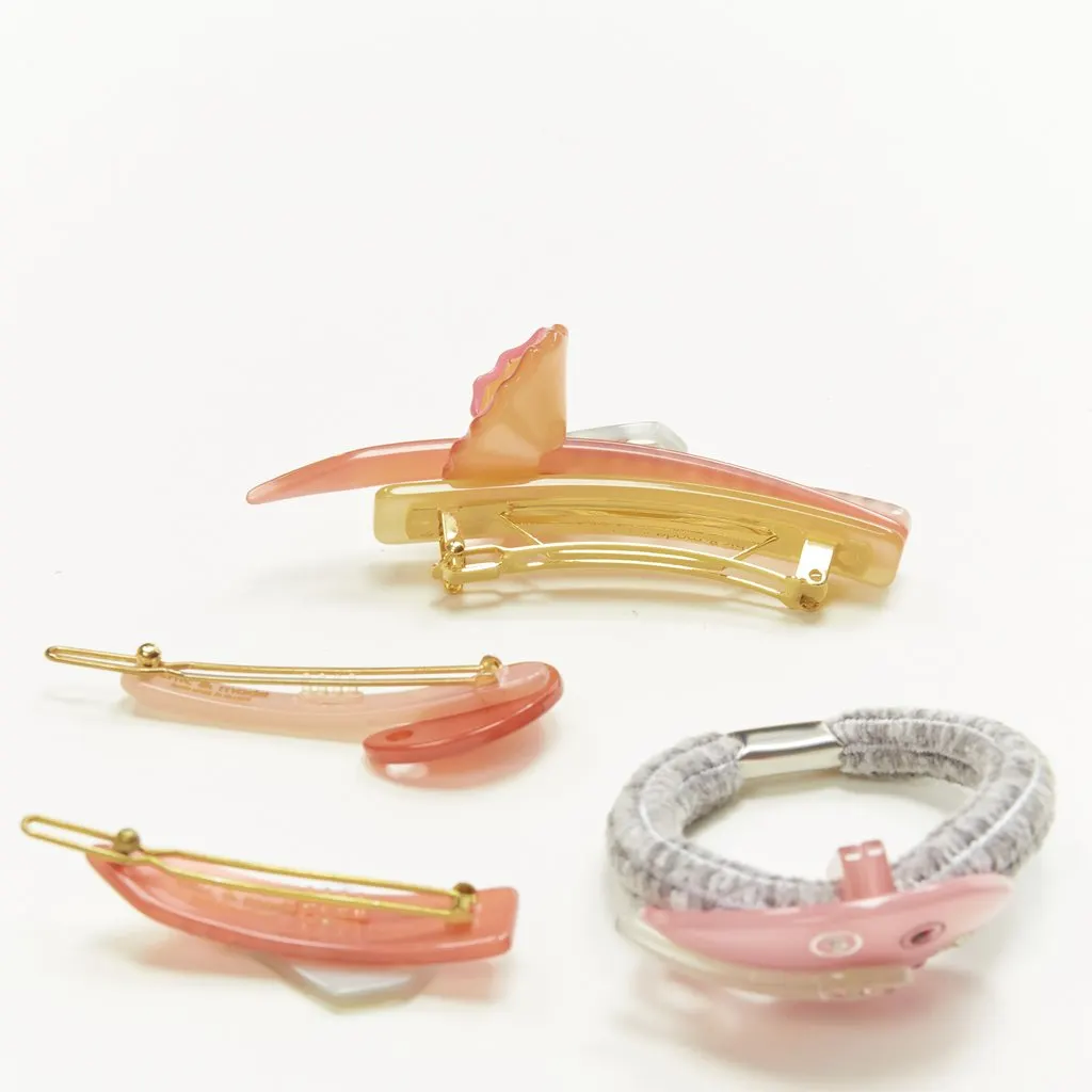Unsigned Brush Hair Clips MultiColor Plastic Very good - Box View
