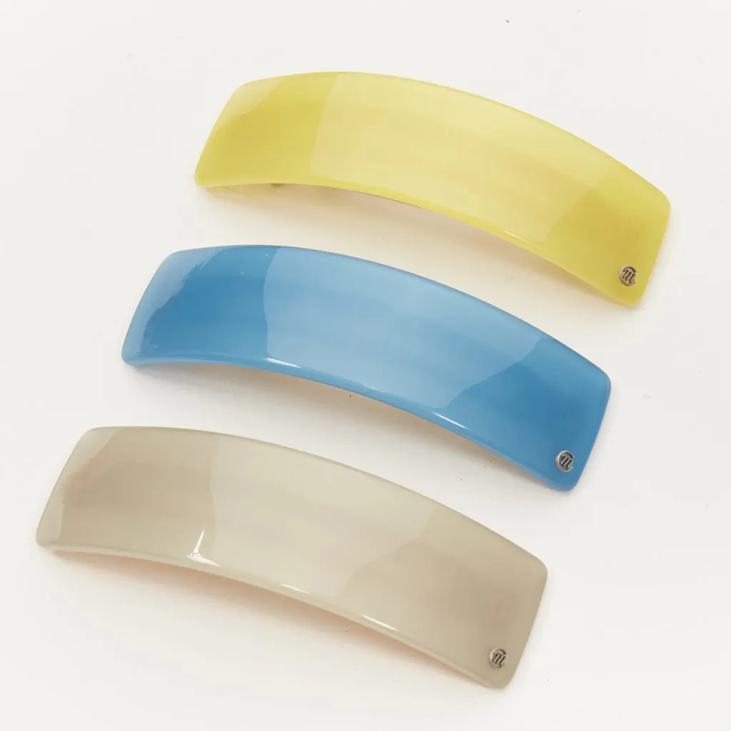 Unsigned Color Block Clips Yellow Plastic Very good - Inside View