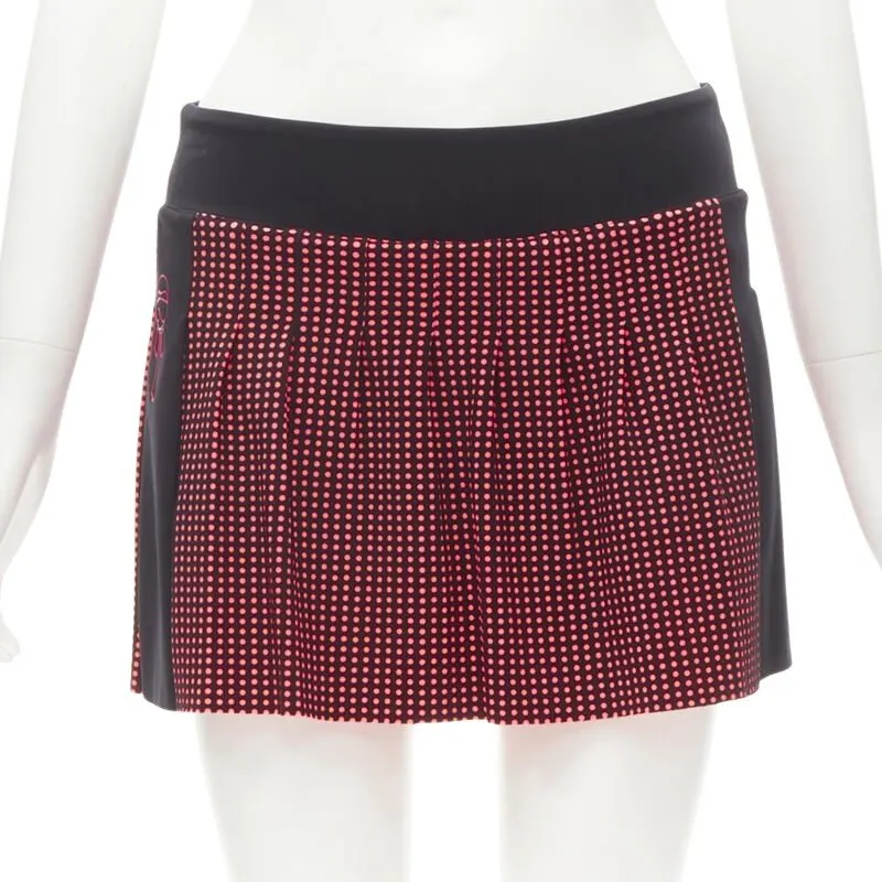 Fendi Polka Dot Skirt Black Polyester Very good - Front View