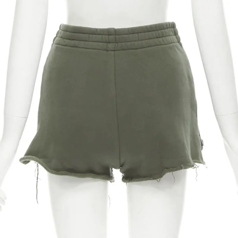 Alexander Wang Sweats Denim Shorts Black Denim Never worn - Box View