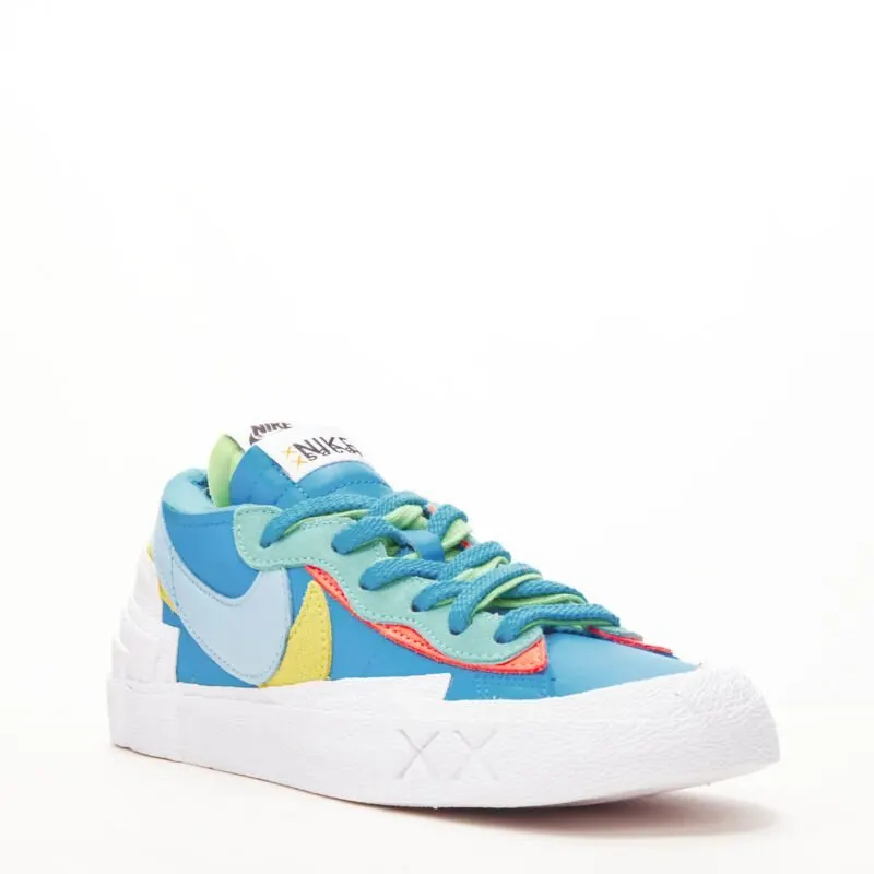 Nike KAWS Blazer Sneakers Blue Never worn - Back View