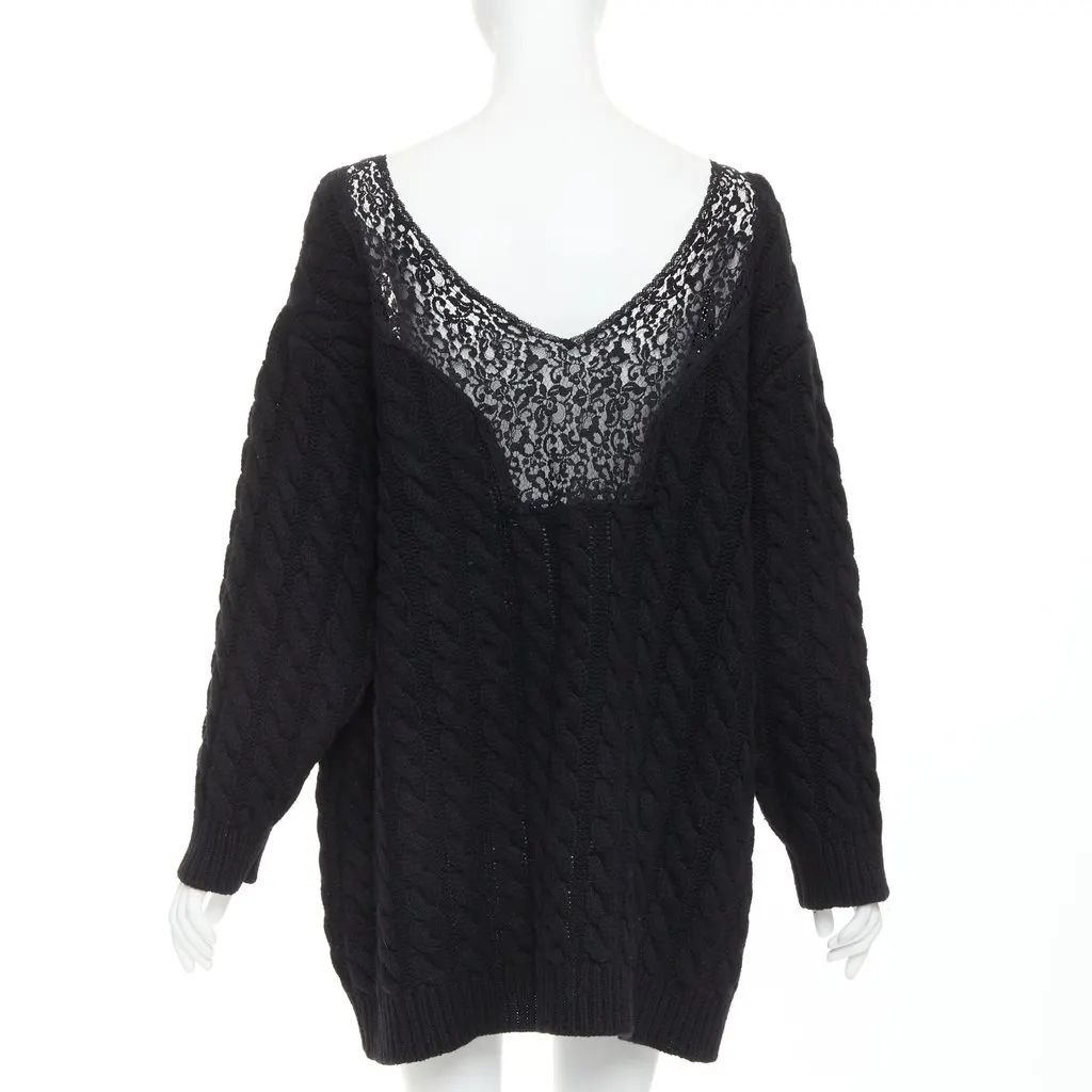 Balenciaga Black Wool Knitwear Black Wool Very good - Box View