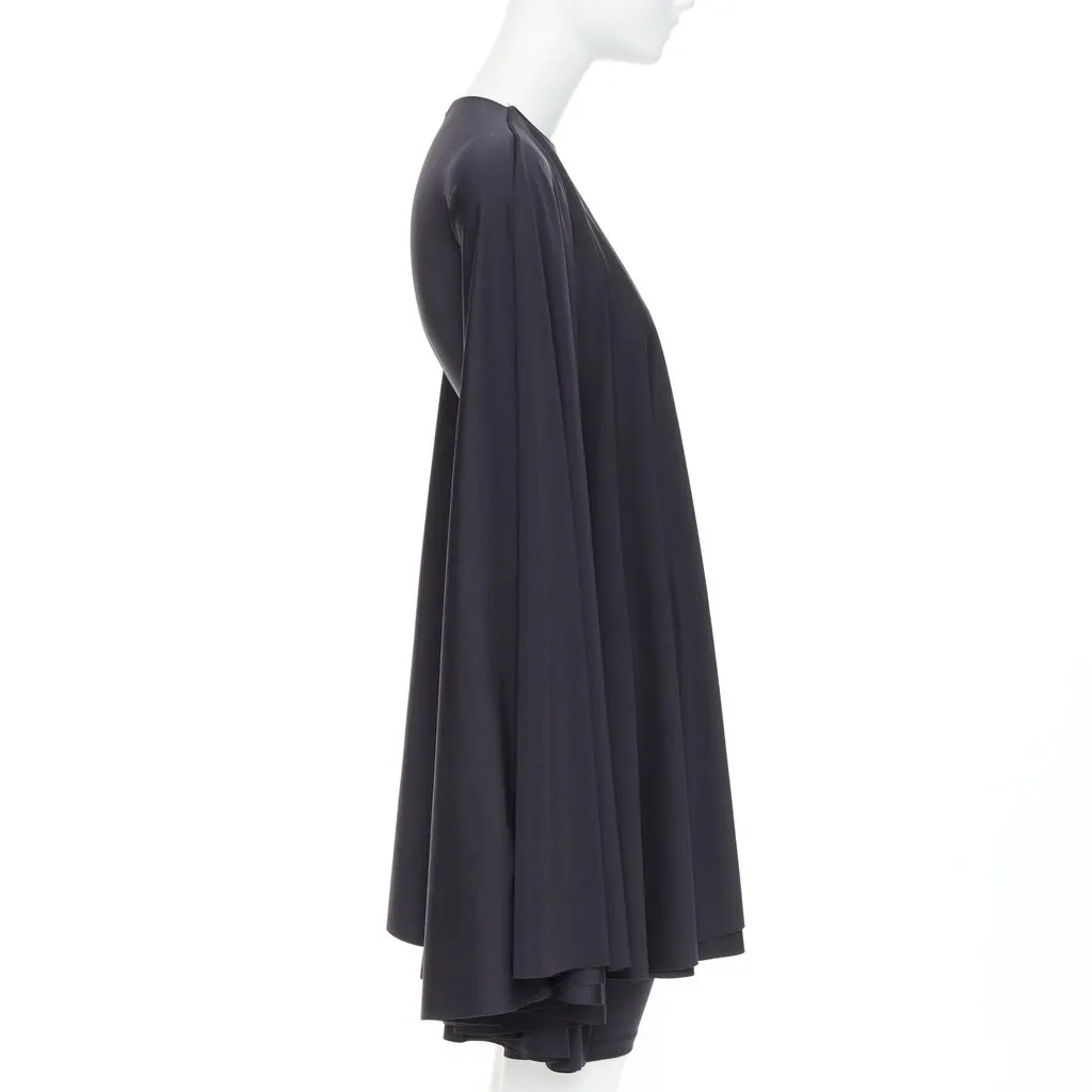 Balenciaga Black Polyamide Dress Black Polyamide Very good - Model View