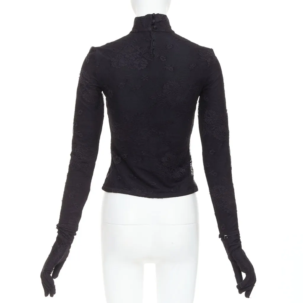 Balenciaga Black Polyamide Top Black Polyamide Very good - Box View