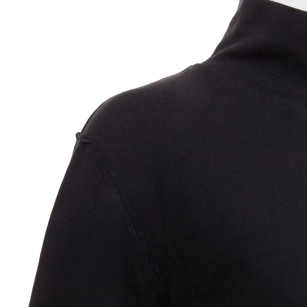 Balenciaga Black Polyester Top Black Polyester Very good - Back View