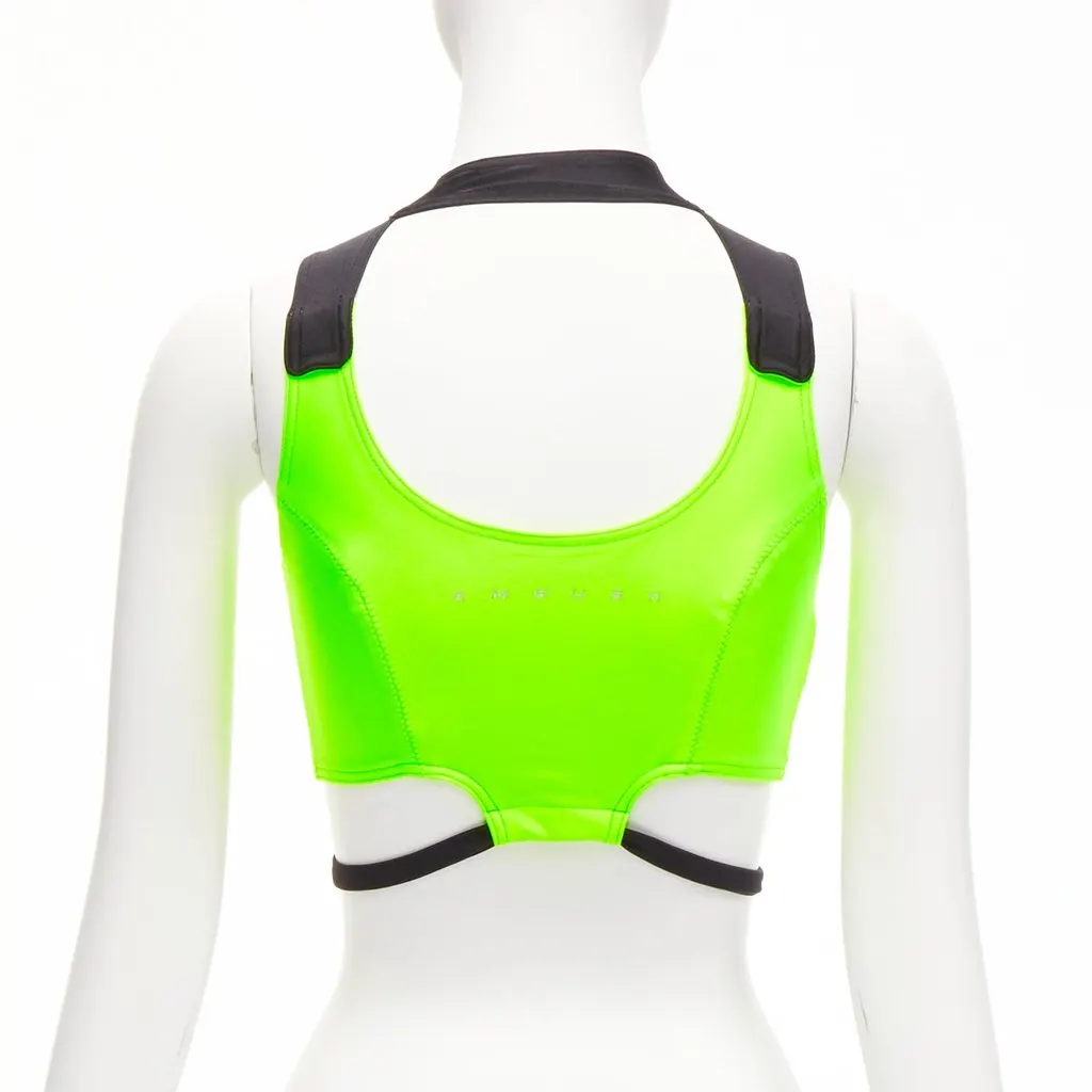 Ambush Green Top Green Very good - Back View