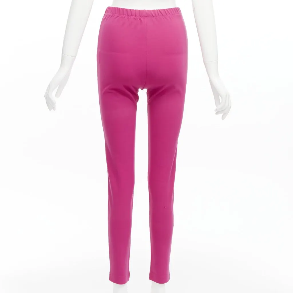 Balenciaga Pink Zip Joggers Pink Viscose Very good - Box View