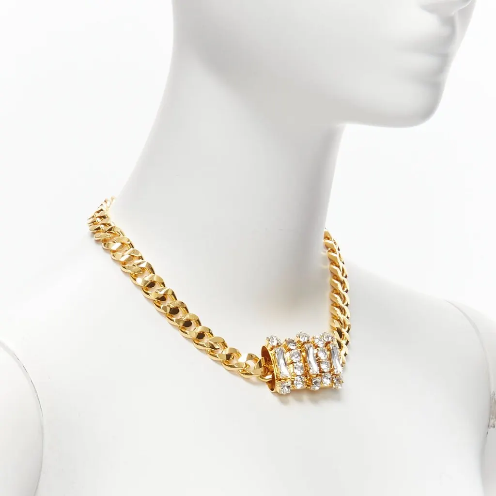 Toga Archives Gold Chain Necklace Gold Very good - Back View
