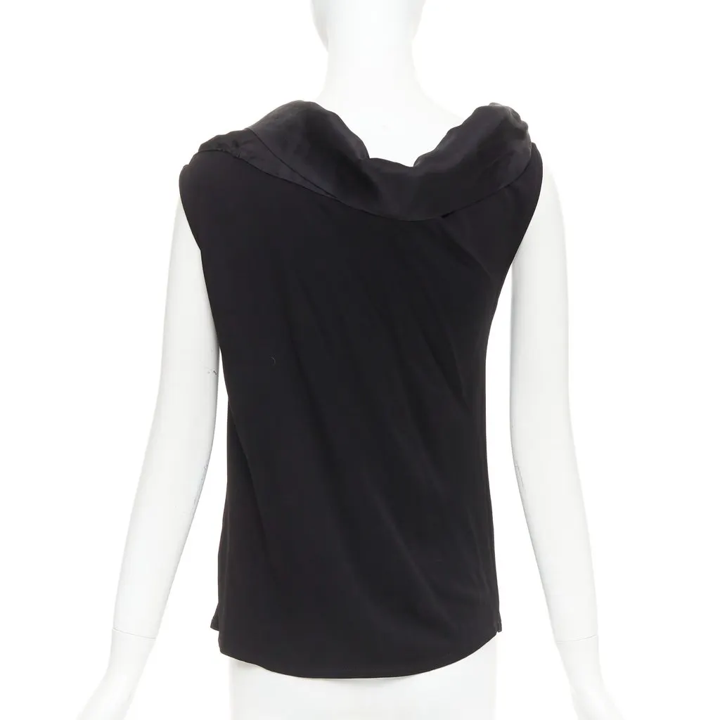 Carolina Herrera Black Viscose Top Black Viscose Very good - Box View