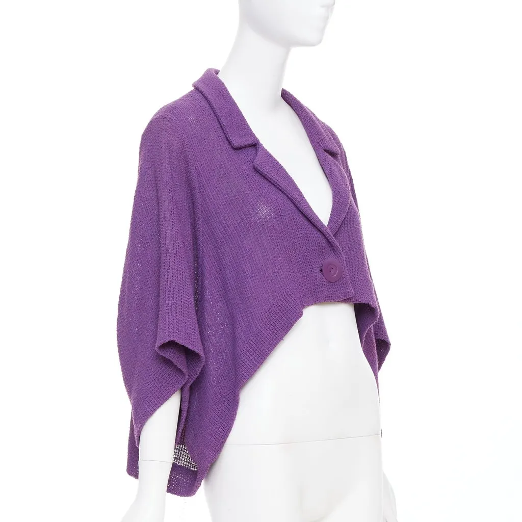Chloé Purple Cotton Jacket Purple Cotton Good - Inside View