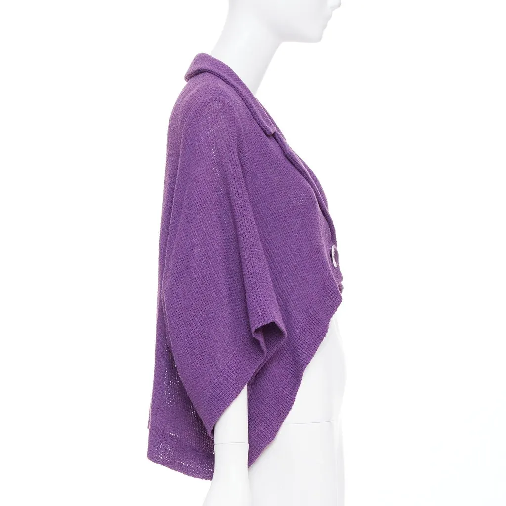 Chloé Purple Cotton Jacket Purple Cotton Good - Model View