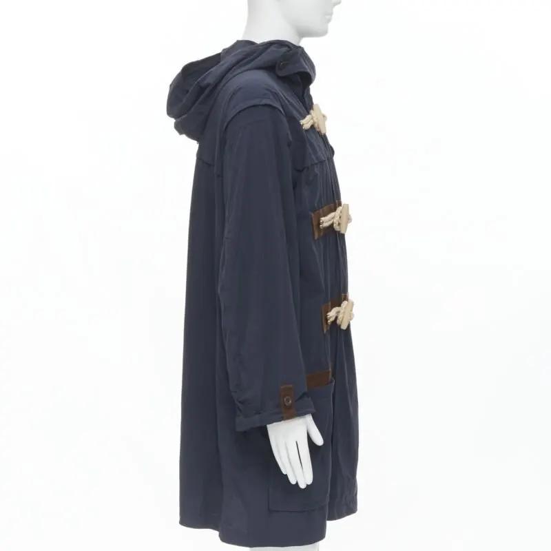 Kolor Blue Rope Toggle Anorak Navy Never worn - Inside View