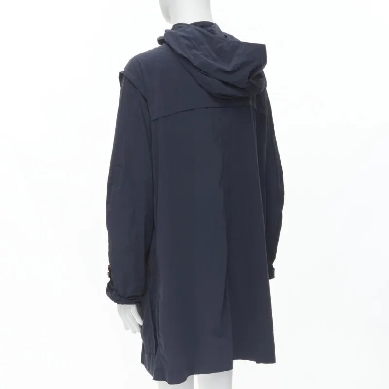 Kolor Blue Rope Toggle Anorak Navy Never worn - Box View