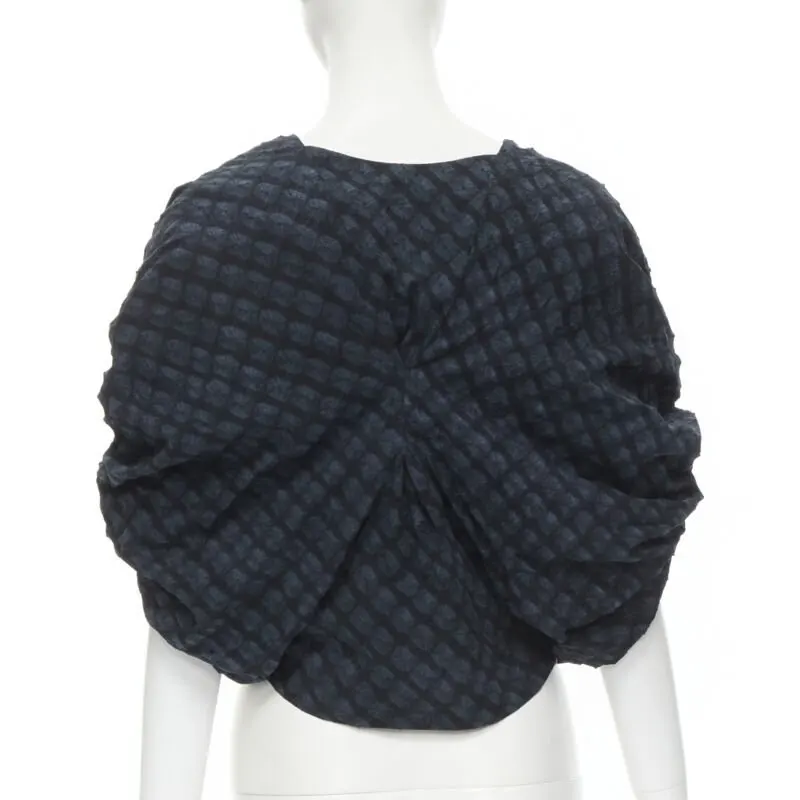Ports 1961 Angular Collar Blazer Navy Cotton Never worn - Box View