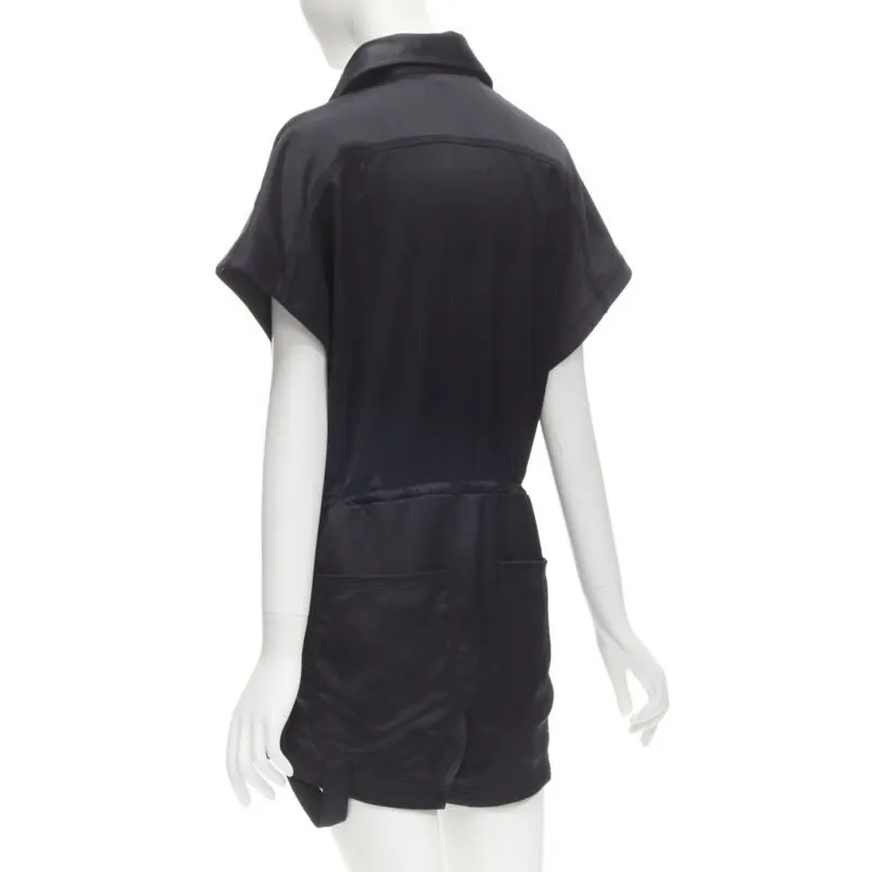 Off-White Logo Pocket Romper Black Polyester Very good - Box View