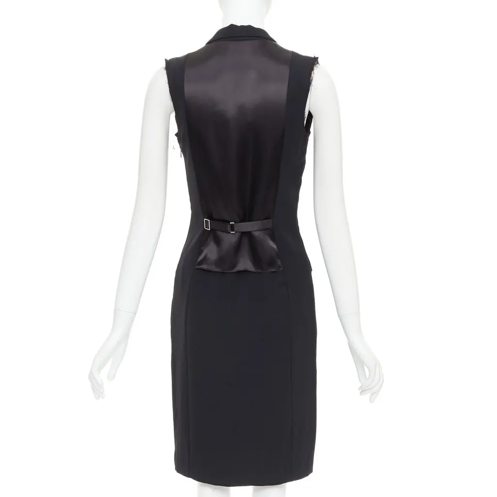 Maison Martin Margiela Black Polyester Dress Black Polyester Never worn, with tag - Box View