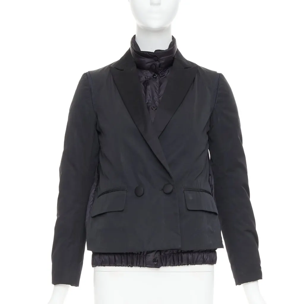 Moncler G32-003 Black Fair - Front View