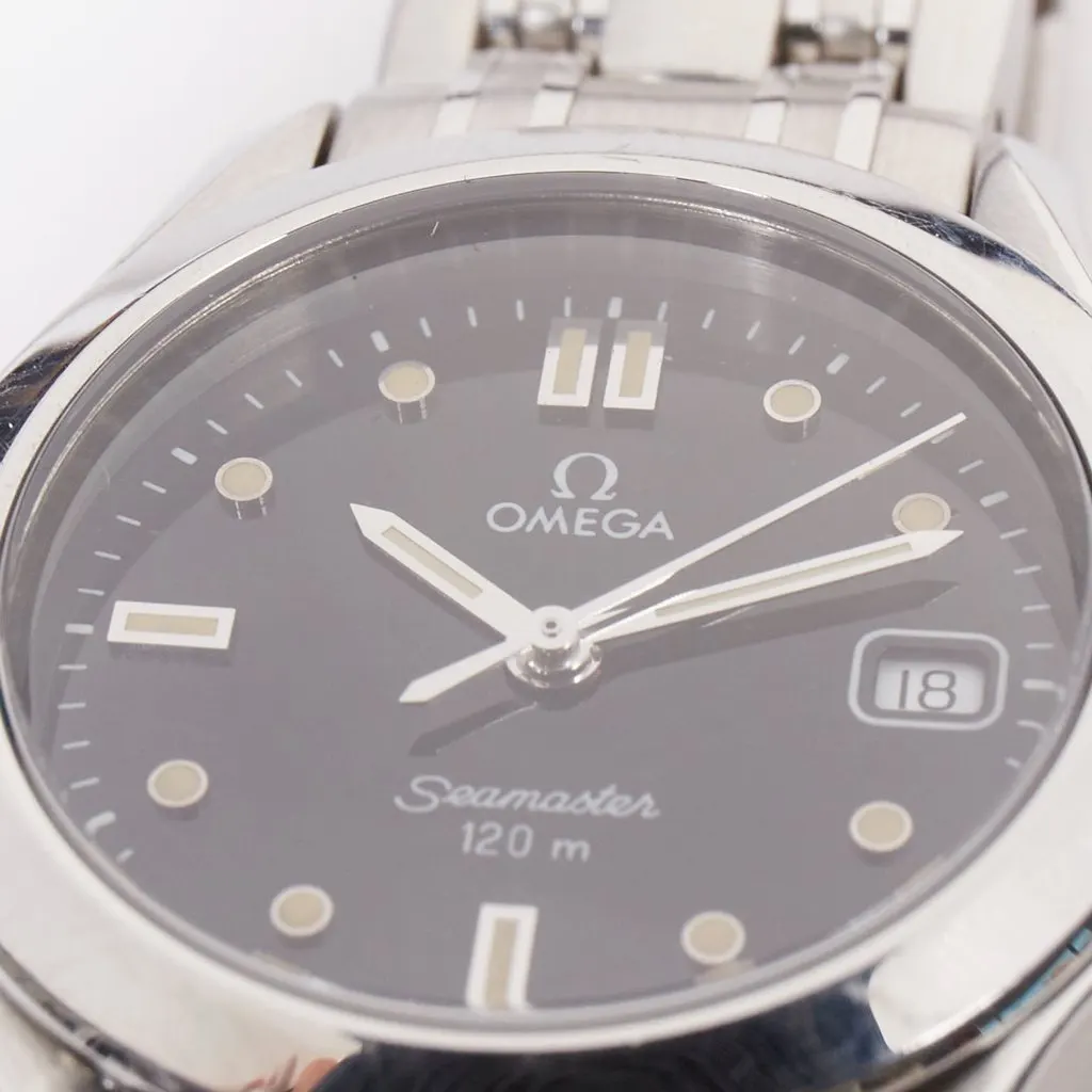 Omega Seamaster 120M Silver Stainless steel Good - Back View