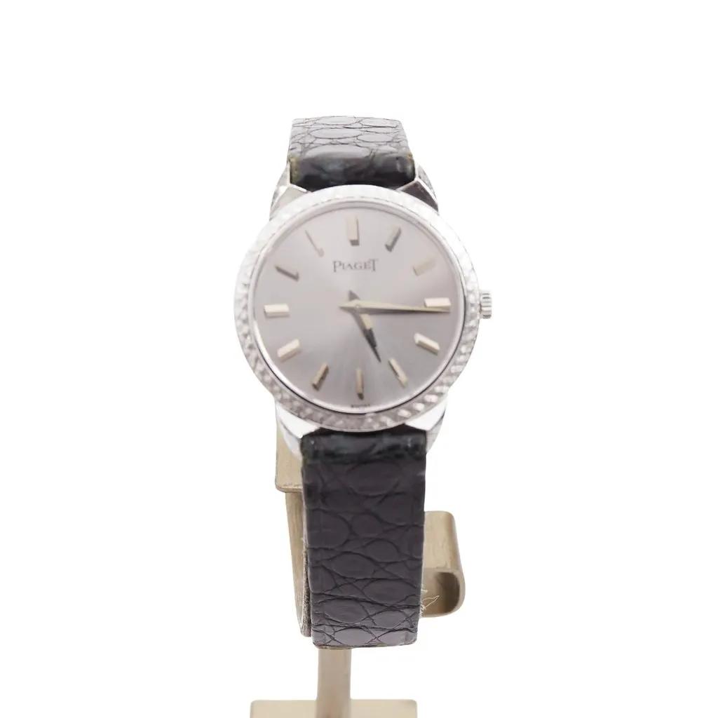 Piaget Possession Sunburst Black Metal Fair - Front View