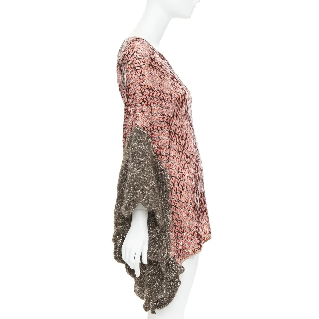 Missoni Red Wool Dress Red Wool Very good - Model View
