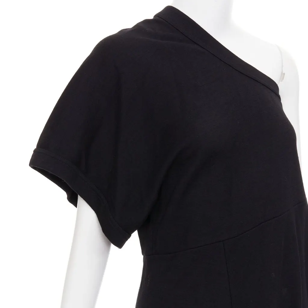 Comme Des Garcons Black Wool Dress Black Wool Very good - Back View