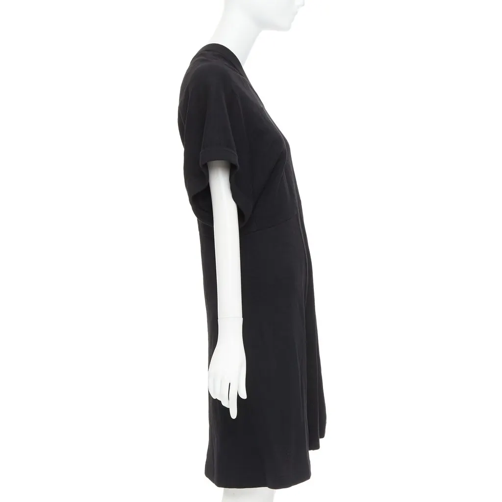 Comme Des Garcons Black Wool Dress Black Wool Very good - Model View